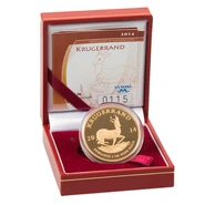 2014 Proof Krugerrand Gold Coin 1oz Boxed