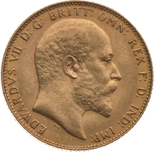 1903 Gold Sovereign Coin Edward VII