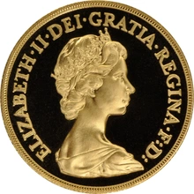 1983 Proof £2 Coin Gold Double Sovereign