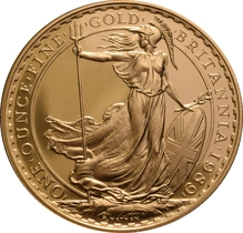 1989 Proof Gold Britannia 4 Coin Set Boxed