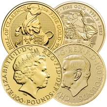 1oz £100 Royal Mint Gold Coin (Our Choice)