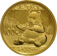 2017 8g Chinese Panda Gold Coin