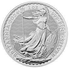 2024 1oz Silver King Charles III Britannia Coin Gift Boxed