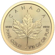 Gold Maple Leaf 1/10 Ounce