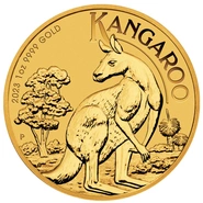 2023 1oz Australian Kangaroo Gold Nugget Coin