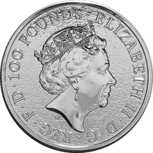 2017 1oz Lion of England Platinum Coin Queen's Beasts