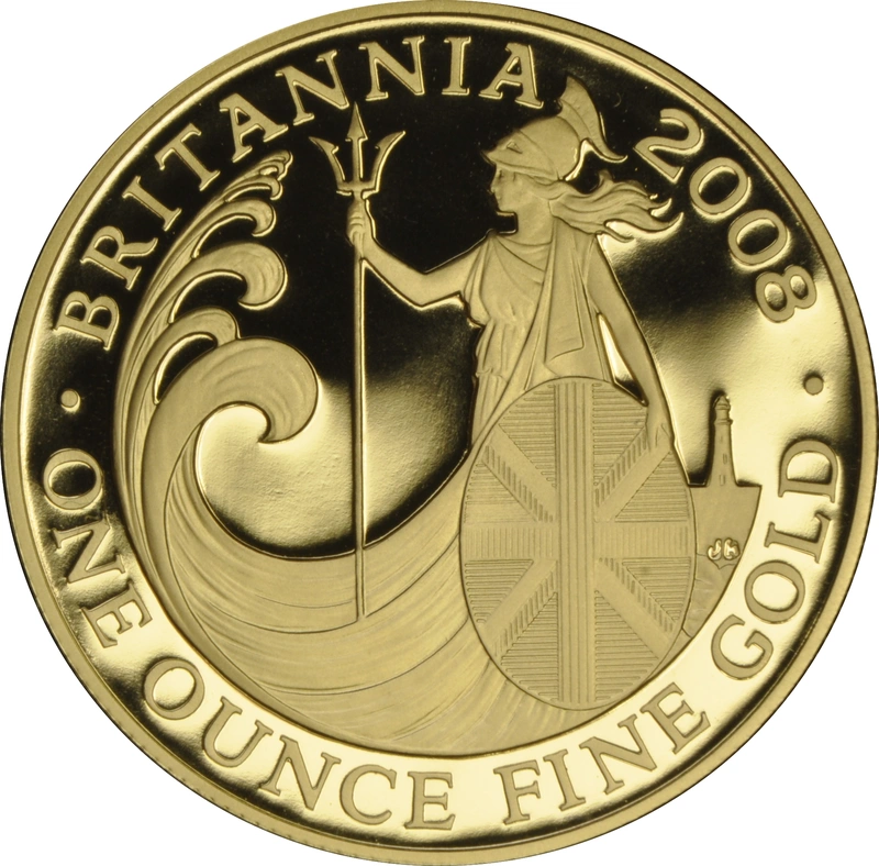 2008 Proof Gold Britannia Coin 1oz