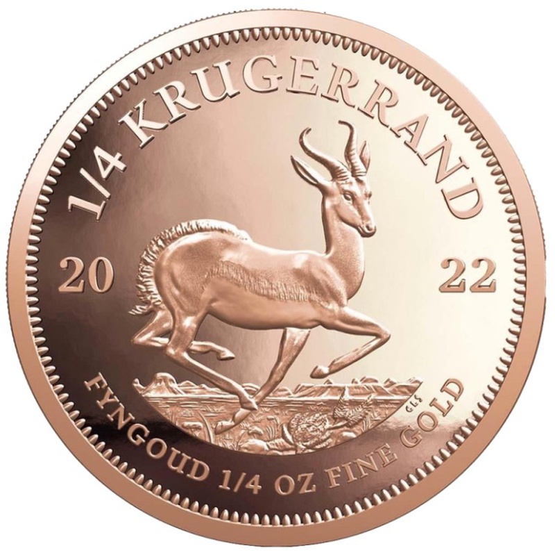 2022 Quarter Ounce Krugerrand Gold Coin