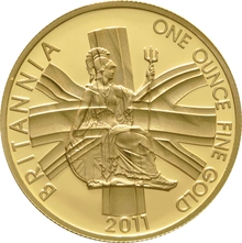 2011 Proof Gold Britannia 4 Coin Set Boxed