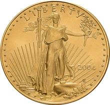 2004 American Eagle Gold Coin 1oz