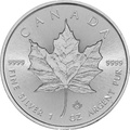 2018 1oz Silver Maple Leaf Incuse Coin