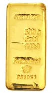 500 Gram Gold Bars
