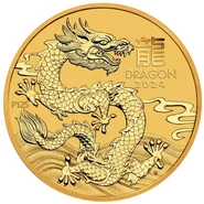 2oz Perth Mint Gold Lunar Coins
