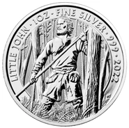 2022 Little John Silver Coin Myths & Legends 1oz