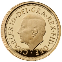 2026 Proof Gold Half Sovereign Coin Boxed
