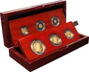 2018 Proof Gold Britannia 6 Coin Set Boxed