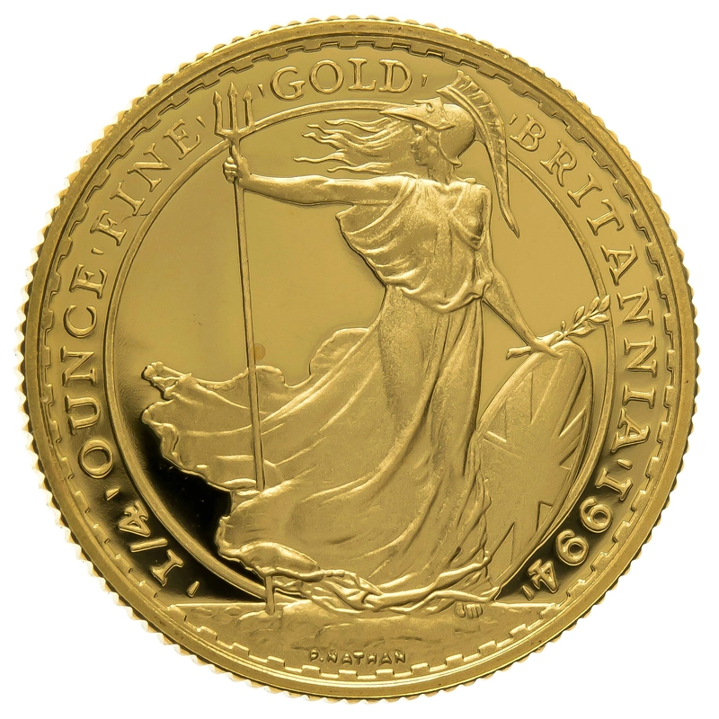 1994 Proof 1/4oz Gold Britannia Coin