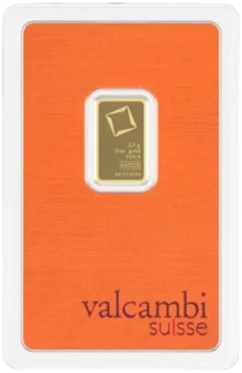 2.5g Gold Bar Valcambi