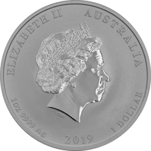 2019 Year of the Pig Silver Coin 1oz Perth Mint Australian Lunar Series
