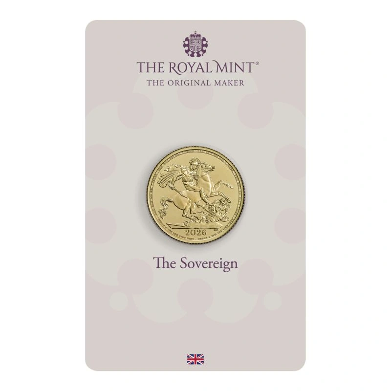 2026 Gold Sovereign Coin in Blister