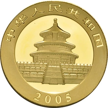 2005 1oz Chinese Panda Gold Coin