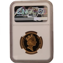 1996 Proof £2 Coin Gold Double Sovereign NGC PF69