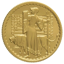 2001 Proof 1/4oz Gold Britannia Coin