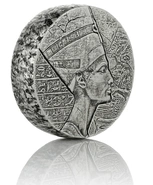 Egyptian Relics Queen Nefertiti Silver Coin 5oz