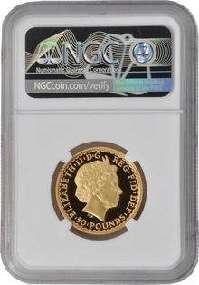 2008 Proof 1/2oz Gold Britannia Coin NGC PF69