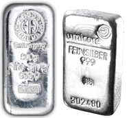 500 Gram Silver Bars