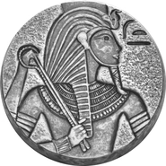 Egyptian Relics King Tut Silver Coin 5oz