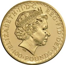 2008 Gold Britannia Coin 1oz