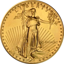 1990 American Eagle Gold Coin 1oz MCMXC