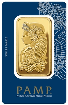 5 Tola Gold Bar PAMP Lady Fortuna Five