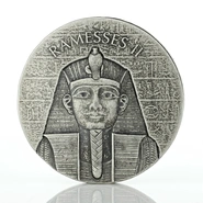 Egyptian Relics Pharaoh Ramesses II Silver Coin 2oz