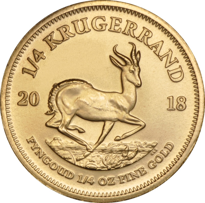 2018 Quarter Ounce Gold Krugerrand
