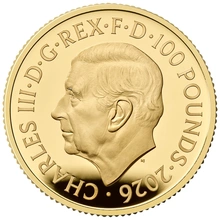 2026 Royal Mint 1oz Year of the Horse Proof Gold Coin Boxed