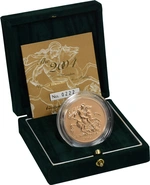 2004 Gold £5 Coin Brilliant Uncirculated Boxed