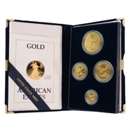 1989 Proof Gold Eagle 4 Coin Set Boxed