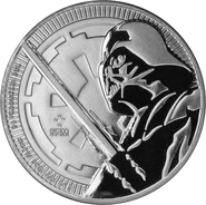 2018 1oz Star Wars Silver Coin Darth Vader