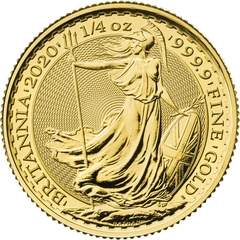2020 1/4oz Gold Britannia Coin