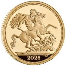 2026 Sovereign Five Coin Gold Proof Set Boxed