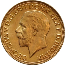 1932 Gold Sovereign Coin George V SA