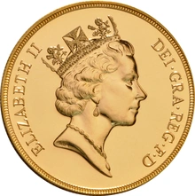 1995 Gold £5 Coin Brilliant Uncirculated Boxed