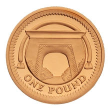 2006 Proof Gold £1 Pound Coin Egyptian Arch Bridge