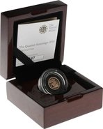 2016 Proof Quarter Sovereign Gold Coin Boxed