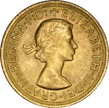 1968 Gold Sovereign Coin Elizabeth II Young Head