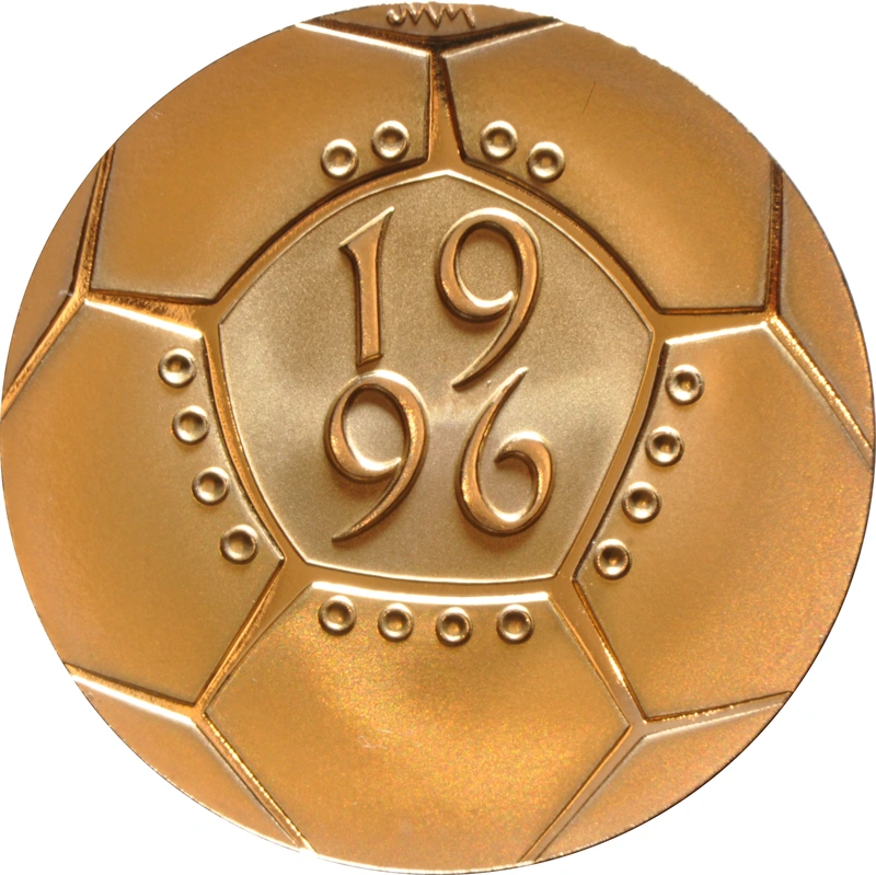 1996 Proof £2 Coin Gold Double Sovereign Celebration of Football