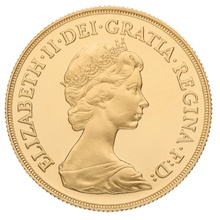 1982 Two Pound £2 Proof Gold Coin (Double Sovereign)