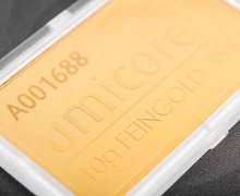 10g Gold Bar Umicore